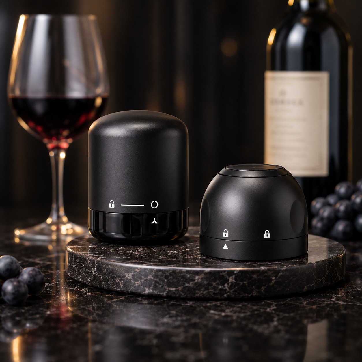Cork Vacuum Wine & Champagne Stoppers
